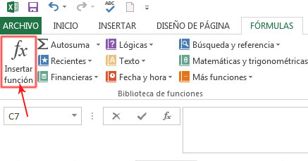 Resultado de imagen para funciones de excel 2013