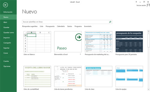 Como empezar a utlizar Excel 2013