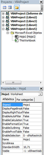 Visual Basic en Excel 2013
